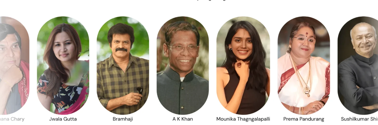 Celebrity patients of Dr. Gowds Dental Hospital - row 3